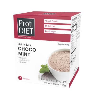 ProtiDIET Choco Mint Hot Protein Drink (7ct)