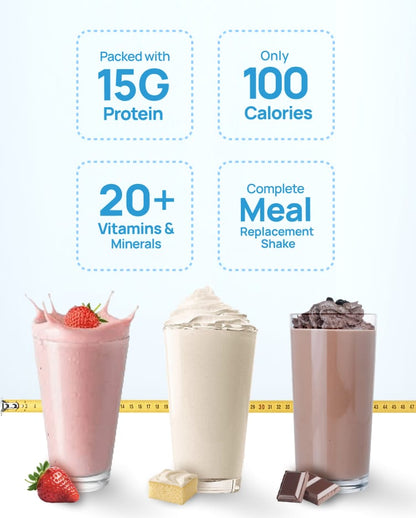 BestMed Chocolate High-Protein Meal Replacement Shake Pudding & Shake (7ct)