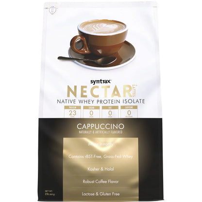Syntrax Nectar 2lb Protein Powder - Decaf Cappuccino (32 Serv)
