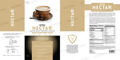 Syntrax Nectar 2lb Protein Powder - Decaf Cappuccino (32 Serv)