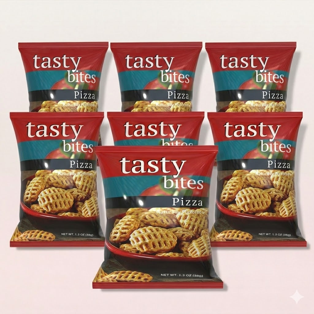 BestMed Tasty Bites, High-Protein Chips, Pizza (7ct)