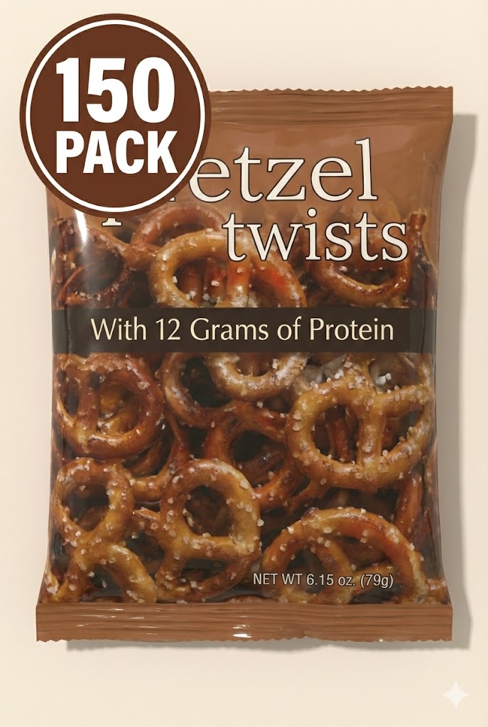 BestMed High-Protein Pretzel Twists (150ct)