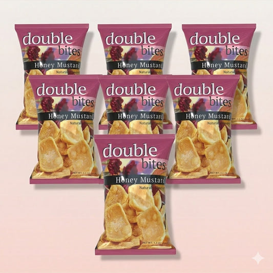 BestMed Double Bites High-Protein Chips, Honey Mustard (7ct)