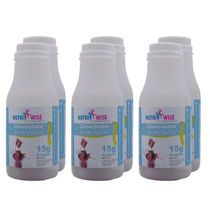Chocolate Drink (96 Bottles) - NutriWise - Doctors Weight Loss