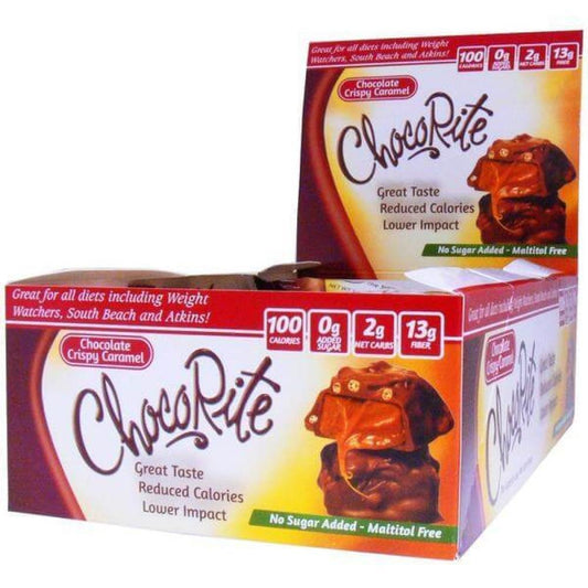 Chocolate Crispy Caramel Clusters (16 pack) - ChocoRite - Doctors Weight Loss