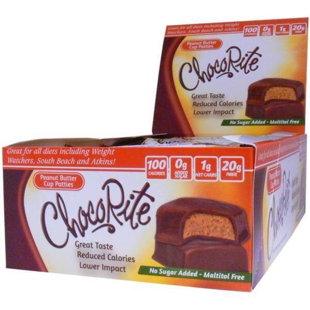 Peanut Butter Cup Patties (1 bar) - ChocoRIte - Doctors Weight Loss