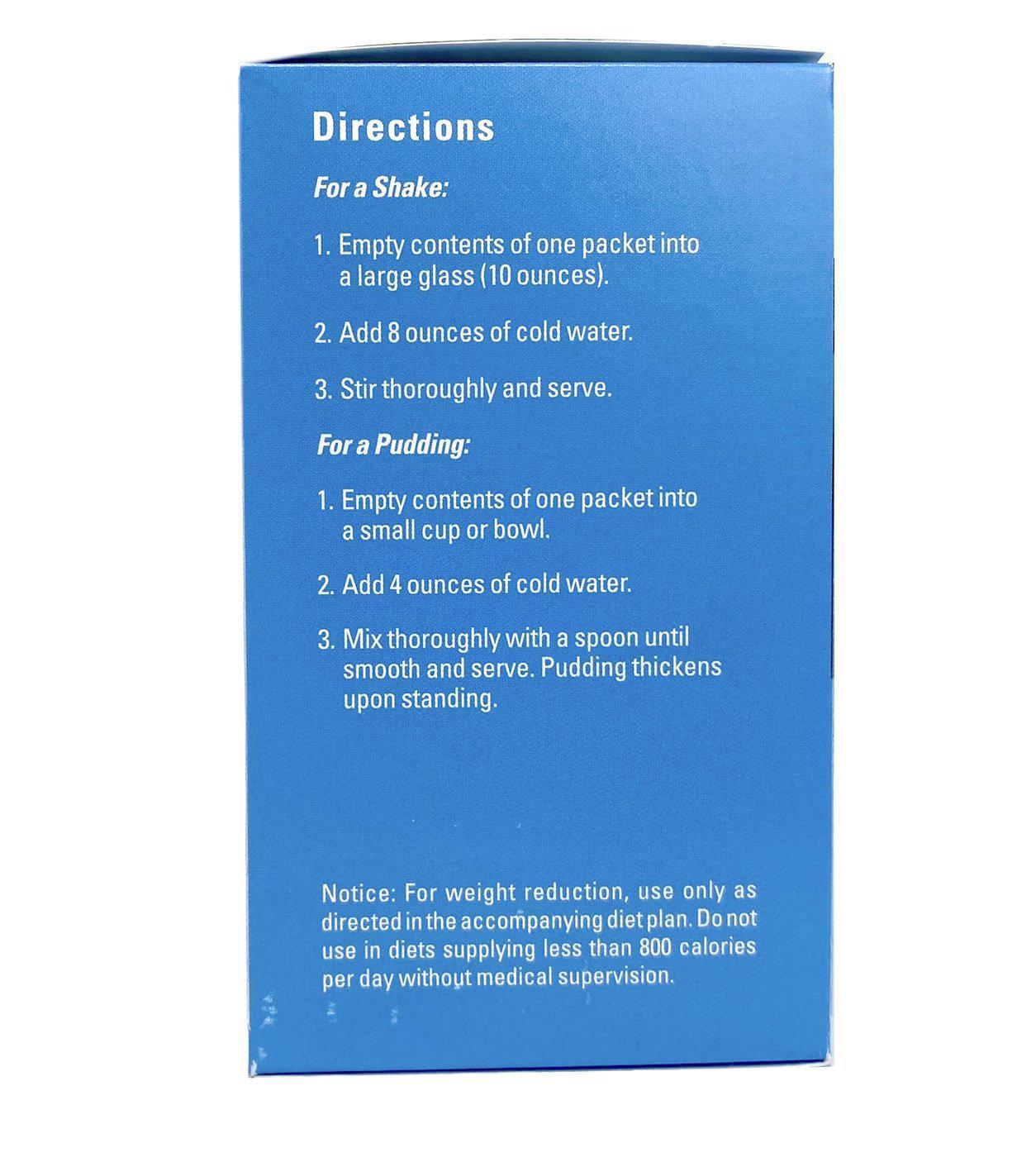 Vanilla Meal Replacement Shake or Pudding (Aspartame Free) Directions - BestMed - Doctors Weight Loss