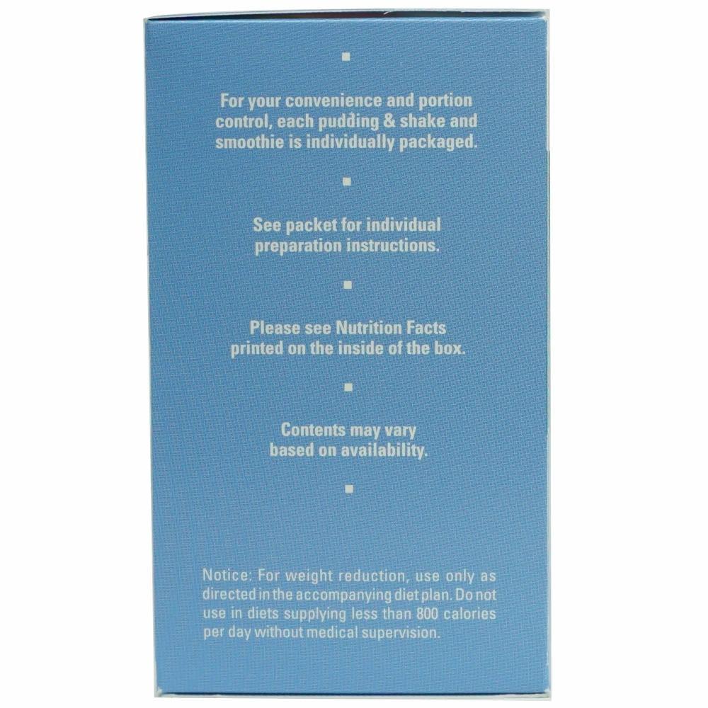 Variety Meal Replacement  - Pudding & Shake Mix (7/Box) - Aspartame Free - BestMed - Doctors Weight Loss