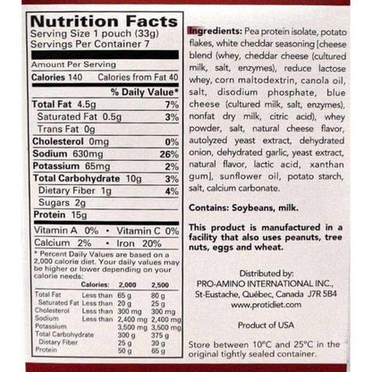 ProtiDiet - White Cheddar Crisps (7/Box) - Doctors Weight Loss